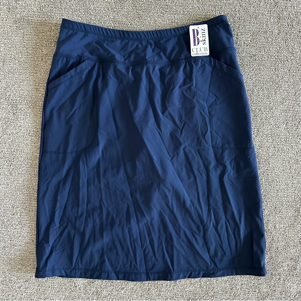 B SKINZ Golf Tennis Pull‎ on Knit Club Skort - Size: XL